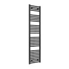 Alt Tag Template: Buy Reina Diva Steel Straight Black Heated Towel Rail 1800mm H x 400mm W Electric Only - Thermostatic by Reina for only £229.78 in Reina, Electric Thermostatic Towel Rails Vertical at Main Website Store, Main Website. Shop Now