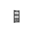 Alt Tag Template: Buy Reina Diva Steel Straight Black Heated Towel Rail 800mm H x 400mm W Dual Fuel - Thermostatic by Reina for only £201.96 in Reina, Dual Fuel Thermostatic Towel Rails at Main Website Store, Main Website. Shop Now