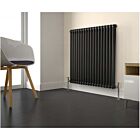 Alt Tag Template: Buy Kartell Laser Klassic Steel Anthracite Horizontal 2 Column Radiator 600mm H x 1010mm W by Kartell for only £389.54 in 3000 to 3500 BTUs Radiators at Main Website Store, Main Website. Shop Now