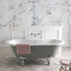 Alt Tag Template: Buy BC Designs ELMSTEAD Double Ended Freestanding Bath With Feet Set 1 & Overflow 1500mm x 745mm by BC Designs for only £906.00 in Baths, BC Designs, BC Designs Baths, Modern Freestanding Baths, Bc Designs Double Ended Baths at Main Website Store, Main Website. Shop Now