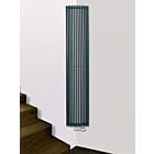 Alt Tag Template: Buy Eucotherm Corus Tube single Corner Vertical Designer Ratiator by Eucotherm for only £396.51 in Eucotherm, View All Radiators, SALE, Eucotherm Radiators, Anthracite Vertical Designer Radiators at Main Website Store, Main Website. Shop Now