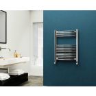 Alt Tag Template: Buy Eastgate 22mm Steel Curved Chrome Heated Towel Rail 800mm H x 600mm W - Central Heating, 1509 BTUs by Eastgate for only £110.41 in 0 to 1500 BTUs Towel Rail at Main Website Store, Main Website. Shop Now