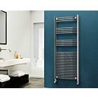 Alt Tag Template: Buy Eastgate 22mm Steel Curved Chrome Heated Towel Rail 1600mm H x 600mm W - Central Heating, 2881 BTUs by Eastgate for only £190.79 in 2000 to 2500 BTUs Towel Rails at Main Website Store, Main Website. Shop Now