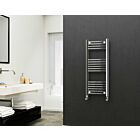 Alt Tag Template: Buy Eastgate 22mm Steel Straight Chrome Heated Towel Rail 1000mm H x 400mm W - Dual Fuel - Thermostatic, 1311 BTUs by Eastgate for only £277.59 in Dual Fuel Thermostatic Towel Rails at Main Website Store, Main Website. Shop Now