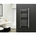 Alt Tag Template: Buy Eastgate 22mm Steel Straight Chrome Heated Towel Rail 1200mm H x 600mm W - Dual Fuel - Standard, 2182 BTUs by Eastgate for only £219.69 in Dual Fuel Standard Towel Rails at Main Website Store, Main Website. Shop Now