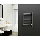 Alt Tag Template: Buy Eastgate 22mm Steel Straight Chrome Heated Towel Rail 800mm H x 600mm W - Dual Fuel - Standard, 1509 BTUs by Eastgate for only £188.81 in Dual Fuel Standard Towel Rails at Main Website Store, Main Website. Shop Now