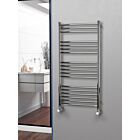 Alt Tag Template: Buy Eastgate 304 Curved Polished Stainless Steel Heated Towel Rail 1200mm x 600mm - Dual Fuel - Thermostatic - 2400BTU's by Eastgate for only £567.19 in Dual Fuel Thermostatic Towel Rails, Eastgate Heated Towel Rails, Eastgate 304 Stainless Steel Heated Towel Rails at Main Website Store, Main Website. Shop Now