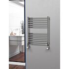Alt Tag Template: Buy Eastgate 304 Curved Polished Stainless Steel Heated Towel Rail 800mm x 600mm - Electric Only - Standard - 1699BTU's by Eastgate for only £381.93 in Electric Standard Ladder Towel Rails, Eastgate Heated Towel Rails, Eastgate 304 Stainless Steel Heated Towel Rails at Main Website Store, Main Website. Shop Now