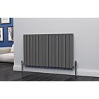 Alt Tag Template: Buy Eastgate Eben Steel Anthracite Horizontal Designer Radiator 600mm H x 1020mm W Double Panel - Central Heating by Eastgate for only £281.56 in Horizontal Designer Radiators, 2000 to 2500 BTUs Radiators, Anthracite Horizontal Designer Radiators at Main Website Store, Main Website. Shop Now