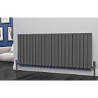 Alt Tag Template: Buy Eastgate Eben Steel Anthracite Horizontal Designer Radiator 600mm H x 1496mm W Double Panel - Dual Fuel - Standard by Eastgate for only £511.35 in Dual Fuel Standard Horizontal Radiators at Main Website Store, Main Website. Shop Now