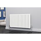 Alt Tag Template: Buy Eastgate Eben Steel White Horizontal Designer Radiator 600mm H x 1020mm W Double Panel - Central Heating by Eastgate for only £278.60 in 2000 to 2500 BTUs Radiators at Main Website Store, Main Website. Shop Now