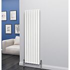 Alt Tag Template: Buy Eastgate Eben Steel White Vertical Designer Radiator 1600mm H x 476mm W Single Panel - Central Heating by Eastgate for only £206.20 in 3000 to 3500 BTUs Radiators, White Vertical Designer Radiators at Main Website Store, Main Website. Shop Now