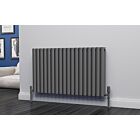 Alt Tag Template: Buy Eastgate Eclipse Steel Anthracite Horizontal Designer Radiator 600mm H x 1044mm W Double Panel - Central Heating by Eastgate for only £323.54 in 5000 to 5500 BTUs Radiators, Anthracite Horizontal Designer Radiators at Main Website Store, Main Website. Shop Now