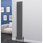 Alt Tag Template: Buy Eastgate Eclipse Steel Anthracite Vertical Designer Radiator 1800mm x 290mm Single Panel - Central Heating by Eastgate for only £191.45 in Shop By Brand, Radiators, TradeRad, View All Radiators, Designer Radiators, TradeRad Radiators, Vertical Designer Radiators, Traderad Elliptical Tube Designer Radiators, Anthracite Vertical Designer Radiators at Main Website Store, Main Website. Shop Now