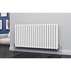 Alt Tag Template: Buy Eastgate Eclipse Steel White Horizontal Designer Radiator 600mm H x 1218mm W Double Panel - Central Heating by Eastgate for only £339.38 in 6000 to 7000 BTUs Radiators, White Horizontal Designer Radiators at Main Website Store, Main Website. Shop Now