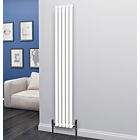 Alt Tag Template: Buy Eastgate Eclipse Steel White Vertical Designer Radiator 1800mm H x 290mm W Single Panel - Central Heating by Eastgate for only £169.64 in Radiators, Designer Radiators, 3000 to 3500 BTUs Radiators, Vertical Designer Radiators, White Vertical Designer Radiators at Main Website Store, Main Website. Shop Now