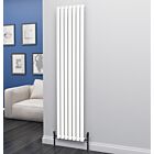 Alt Tag Template: Buy Eastgate Eclipse Steel White Vertical Designer Radiator 1800mm H x 406mm W Single Panel - Central Heating by Eastgate for only £207.27 in Radiators, Designer Radiators, 2000 to 2500 BTUs Radiators, Vertical Designer Radiators, White Vertical Designer Radiators at Main Website Store, Main Website. Shop Now