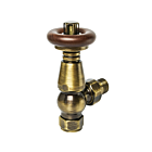 Alt Tag Template: Buy Eastgate Vintage XL TRV Angled Tradational Radiator Valve Antique Brass/Walnut Top by Eastgate for only £361.34 in Thermostatic Radiator Valves, Radiator Valves, Towel Rail Valves, Valve Packs, Brass Radiator Valves at Main Website Store, Main Website. Shop Now