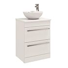 Alt Tag Template: Buy Kartell Purity 600mm Floor Standing 2 Drawer Unit with Ceramic Worktop & Sit On Bowl - White (Excluding Basin) by Kartell for only £497.30 in Furniture, Bathroom Vanity Units, Bathroom Cabinets & Storage, Modern Vanity Units, Modern Bathroom Cabinets at Main Website Store, Main Website. Shop Now