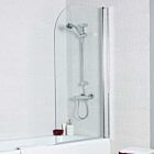 Alt Tag Template: Buy Kartell Koncept Straight Bath Screen Radius Edge 1400mm x 780mm by Kartell for only £116.23 in Baths, Bath Screens at Main Website Store, Main Website. Shop Now