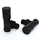 Alt Tag Template: Buy Plumbers Choice Milan Angled Jet Black Radiator Valves (Pair) by Plumbers Choice for only £39.07 in Plumbers Choice, Plumbers Choice Valves & Accessories, Manual Radiator Valves, Radiator Valves, Towel Rail Valves, Valve Packs, Angled Radiator Valves at Main Website Store, Main Website. Shop Now