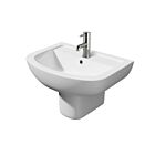 Alt Tag Template: Buy Kartell Studio 1 Tap Hole Basin with Semi Pedestal 550mm by Kartell for only £138.00 in Taps & Wastes, Suites, Basins, Kartell UK, Basin Taps, Semi-Pedestal Basins at Main Website Store, Main Website. Shop Now