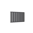 Alt Tag Template: Buy Reina Bonera Steel Anthracite Horizontal Designer Radiator 550mm H x 852mm W Dual Fuel - Thermostatic by Reina for only £376.99 in Reina, Reina Designer Radiators, Dual Fuel Thermostatic Horizontal Radiators at Main Website Store, Main Website. Shop Now
