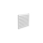Alt Tag Template: Buy Reina Nevah Steel White Double Panel Horizontal Designer Radiator 590mm H x 600mm W - Dual Fuel - Standard by Reina for only £312.67 in Reina, Reina Designer Radiators, Dual Fuel Standard Horizontal Radiators at Main Website Store, Main Website. Shop Now