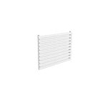 Alt Tag Template: Buy Reina Nevah Steel White Single Panel Horizontal Designer Radiator 590mm H x 800mm W - Dual Fuel - Thermostatic by Reina for only £270.33 in Reina, Reina Designer Radiators, Dual Fuel Thermostatic Horizontal Radiators at Main Website Store, Main Website. Shop Now