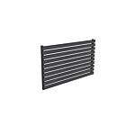 Alt Tag Template: Buy Reina Nevah Steel Anthracite Single Panel Horizontal Designer Radiator 590mm H x 1000mm W - Dual Fuel - Standard by Reina for only £249.41 in Reina, Reina Designer Radiators, Dual Fuel Standard Horizontal Radiators at Main Website Store, Main Website. Shop Now