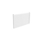 Alt Tag Template: Buy Reina Nevah Steel White Single Panel Horizontal Designer Radiator 590mm H x 1000mm W - Dual Fuel - Thermostatic by Reina for only £279.41 in Reina, Reina Designer Radiators, Dual Fuel Thermostatic Horizontal Radiators at Main Website Store, Main Website. Shop Now
