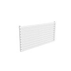 Alt Tag Template: Buy Reina Nevah Steel White Single Panel Horizontal Designer Radiator 590mm H x 1200mm W - Dual Fuel - Standard by Reina for only £262.99 in Reina, Reina Designer Radiators, Dual Fuel Standard Horizontal Radiators at Main Website Store, Main Website. Shop Now
