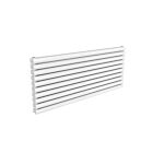Alt Tag Template: Buy Reina Nevah Steel White Double Panel Horizontal Designer Radiator 590mm H x 1400mm W - Central Heating by Reina for only £378.25 in Reina, 4500 to 5000 BTUs Radiators, Reina Designer Radiators at Main Website Store, Main Website. Shop Now