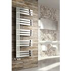 Alt Tag Template: Buy Reina Lovere Polished Stainless Steel Designer Heated Towel Rail 1230mm H x 500mm W Dual Fuel - Thermostatic by Reina for only £551.52 in Reina, Dual Fuel Thermostatic Towel Rails at Main Website Store, Main Website. Shop Now