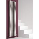 Alt Tag Template: Buy Reina Nerox Stainless Steel Brushed Double Panel Vertical Designer Radiator 1800mm H x 354mm W, Central Heating by Reina for only £661.76 in Reina, 6000 to 7000 BTUs Radiators, Vertical Designer Radiators at Main Website Store, Main Website. Shop Now