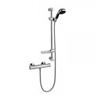 Alt Tag Template: Buy Kartell Plan Thermostatic Exposed Bar Shower with Ultra Slim Stainless Steel Overhead Drencher and Sliding Handset by Kartell for only £122.00 in Exposed Mixer Showers at Main Website Store, Main Website. Shop Now