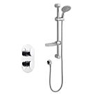 Alt Tag Template: Buy Kartell Logik Thermostatic Concealed Shower with Adjustable Slide Rail Kit by Kartell for only £265.15 in Showers, Accessories, Shower Heads, Rails & Kits, Kartell UK, Showers, Shower Accessories, Mixer Showers, Shower Rail Kit & Bar Valve Fixing Kit, Kartell UK Showers, Concealed Mixer Showers at Main Website Store, Main Website. Shop Now