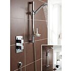 Alt Tag Template: Buy Kartell Pure Thermostatic Concealed Mixer Shower With Adjustable Slide Rail Kit by Kartell for only £232.00 in Concealed Mixer Showers at Main Website Store, Main Website. Shop Now