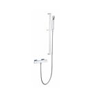 Alt Tag Template: Buy Kartell Pure Thermostatic Exposed Bar Shower with Adjustable Slide Rail Kit by Kartell for only £114.29 in Exposed Shower Valves at Main Website Store, Main Website. Shop Now