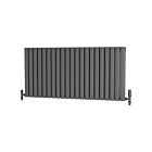 Alt Tag Template: Buy Traderad Elliptical Tube Steel Anthracite Horizontal Designer Radiator 600mm H x 1250mm W Double Panel - Electric Only - Standard by TradeRad for only £439.75 in Radiators, TradeRad, View All Radiators, Electric Radiators, Electric Standard Radiators, TradeRad Radiators, Traderad Elliptical Tube Designer Radiators, Electric Standard Radiators Horizontal at Main Website Store, Main Website. Shop Now