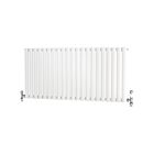 Alt Tag Template: Buy Traderad Elliptical Tube Steel White Horizontal Designer Radiator 600mm x 1250mm Single Panel - Central Heating by TradeRad for only £203.79 in Autumn Sale at Main Website Store, Main Website. Shop Now