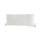 Alt Tag Template: Buy Traderad Elliptical Tube Steel White Horizontal Designer Radiator 600mm x 1520mm Double Panel - Central Heating by TradeRad for only £352.85 in Radiators, TradeRad, View All Radiators, Designer Radiators, TradeRad Radiators, Horizontal Designer Radiators, Traderad Elliptical Tube Designer Radiators at Main Website Store, Main Website. Shop Now