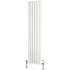 Alt Tag Template: Buy Traderad Flat Tube Steel White Vertical Designer Radiator 1800mm H x 412mm W Double Panel - Central Heating by TradeRad for only £229.00 in Autumn Sale, Radiators, Designer Radiators, Vertical Designer Radiators, Traderad Flat Tube Radiators, White Vertical Designer Radiators at Main Website Store, Main Website. Shop Now