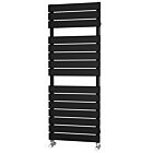 Alt Tag Template: Buy Traderad Flat Tube Black Designer Towel Rail 1300mm x 500mm - Electric Only - Standard by TradeRad for only £258.34 in Towel Rails, TradeRad, Designer Heated Towel Rails, TradeRad Towel Rails, Black Designer Heated Towel Rails, TradeRad Flat Tube Towel Rails at Main Website Store, Main Website. Shop Now