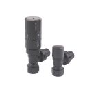 Alt Tag Template: Buy Rads 2 Rails Finchley Angeled TRV Valve Black by RADS 2 RAILS for only £120.80 in Rads 2 Rails, Rads 2 Rails Valves and Accessories, Thermostatic Radiator Valves, Radiator Valves, Towel Rail Valves at Main Website Store, Main Website. Shop Now
