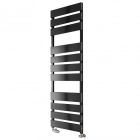 Alt Tag Template: Buy Reina Fermo Aluminium Black Satin Designer Heated Towel Rail 1550mm H x 480mm W, Central Heating by Reina for only £550.56 in Towel Rails, Reina, Designer Heated Towel Rails, Electric Heated Towel Rails, Aluminium Designer Heated Towel Rails, Black Designer Heated Towel Rails, Reina Heated Towel Rails at Main Website Store, Main Website. Shop Now