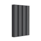 Alt Tag Template: Buy Reina Vicari Aluminium Anthracite Double Panel Horizontal Designer Radiator 600mm x 400mm - Central Heating by Reina for only £230.64 in Shop By Brand, Radiators, Reina, Designer Radiators, Horizontal Designer Radiators, Reina Designer Radiators, Anthracite Horizontal Designer Radiators at Main Website Store, Main Website. Shop Now
