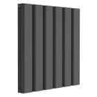 Alt Tag Template: Buy Reina Vicari Aluminium Anthracite Double Panel Horizontal Designer Radiator 600mm x 600mm - Central Heating by Reina for only £309.50 in Shop By Brand, Radiators, Reina, Designer Radiators, Horizontal Designer Radiators, Reina Designer Radiators, Anthracite Horizontal Designer Radiators at Main Website Store, Main Website. Shop Now