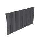 Alt Tag Template: Buy Reina Wave Aluminium Single Panel Designer Heated Radiator 600mm H x 1244mm W Anthracite Central Heating by Reina for only £367.12 in Radiators, Reina, Designer Radiators, Horizontal Designer Radiators, Reina Designer Radiators, Anthracite Horizontal Designer Radiators at Main Website Store, Main Website. Shop Now