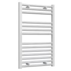 Alt Tag Template: Buy Reina Diva Vertical Steel Straight White Heated Towel Rail 800mm H x 500mm W, Electric Only - Standard by Reina for only £153.14 in Heated Towel Rails Ladder Style, White Ladder Heated Towel Rails, Straight White Heated Towel Rails at Main Website Store, Main Website. Shop Now